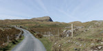 A road on Clare Island towards Knocknore
