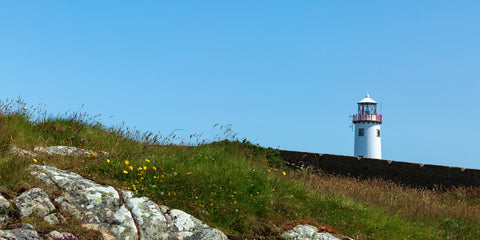 Fanad Lighthouse, Donegal on a summers day