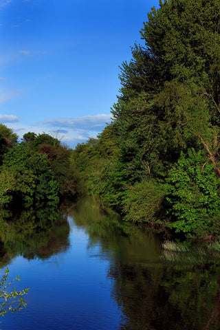 The river Boyne meets the river Blackwater in Navan, Co.Meath.