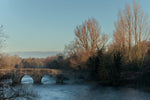 A foggy December morning at Kilcarn Bridge on the River Boyne.