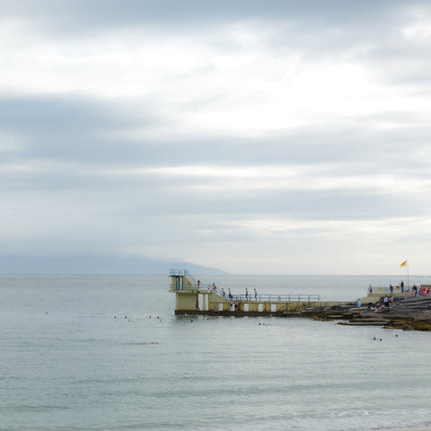 Blackrock Diving Tower, Salthill, County Galway. 
