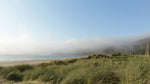 A cloud hanging over Trá na Rossan, one of the most beautiful beaches I've ever been to.